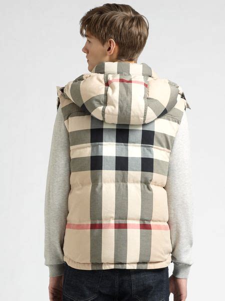 replica burberry vest|Burberry puffer vest men.